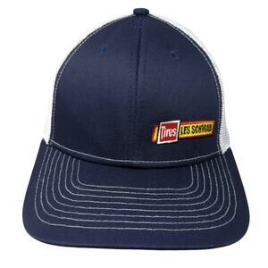 Tires Les Schwab Trucker Cap Blue One Size Adjustable Mesh Back Hiphic